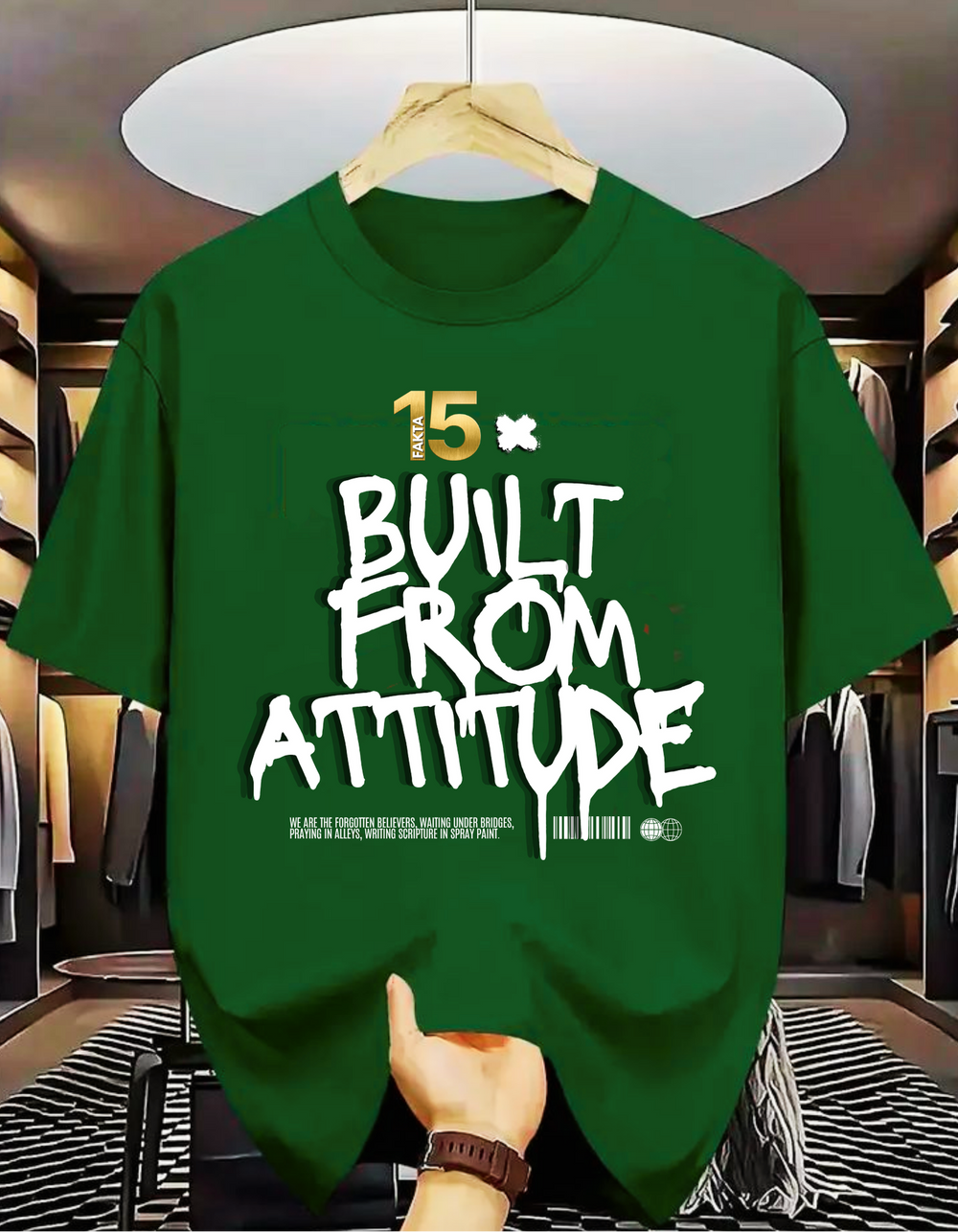 Built From Attitude Graphic T-Shirt